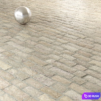 Mrf Pavement Set17 3D Model Vray, Corona