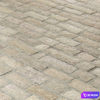 Mrf Pavement Set17 3D Model Vray, Corona
