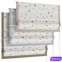 Roman blind 13 for kids room 3D Model Corona
