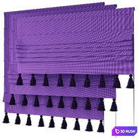 Roman blind for children's room wide 1500 (14) 3D Model Corona