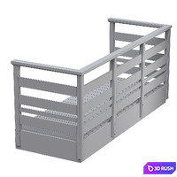 Railing 73 3D Model Corona