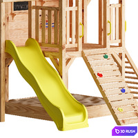 Kingston Cubby House 3D Model Corona