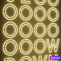 Neon 204 3D Model Vray, Corona