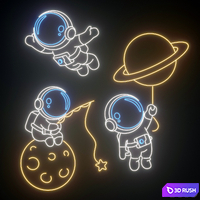 Neon 315 3D Model Vray, Corona
