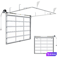 Panoramic sectional doors 3D Model Corona