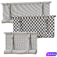 Roller Blind 4 3D Model Vray, Corona