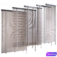 Blinds 14/2 3D Model Vray, Corona