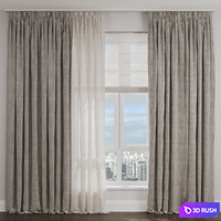 Curtain 35/ Curtains 3D Model Corona
