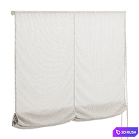 Roman curtain 003 KM 3D Model Corona