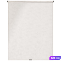 Roller blinds Curtains 03, Roller blinds 3D Model Corona