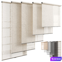 Roller blinds 27/ roller blinds 3D Model Corona