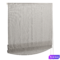 Roman curtain wide 004 KM 3D Model Corona