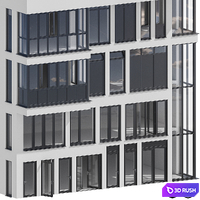 Reynaers Masterline 10 Functional 3D Model Vray, Corona