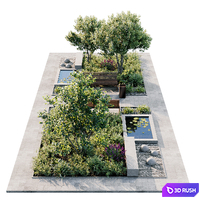 Town Square 8 3D Model Corona