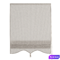 Roman curtain with tassel 005 KM 3D Model Corona