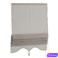 Roman curtain with tassel 005 KM 3D Model Corona