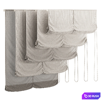 Roman blind wide 006 KM 3D Model Corona
