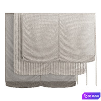 Roman blind wide 006 KM 3D Model Corona
