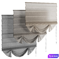 Roman blinds 35 3D Model Corona