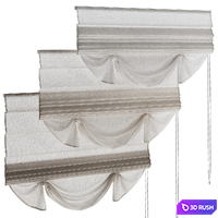 Roman blinds 35 3D Model Corona