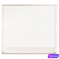Roman blinds set 06, Roman blinds 3D Model Corona