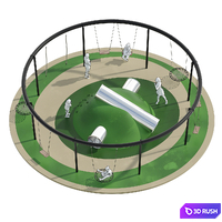 Playground 3 3D Model Corona
