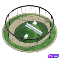 Playground 3 3D Model Corona
