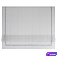Roman Curtains 199 | Sheer Fabric | Roman Shades with Ribbon 3D Model Vray, Corona