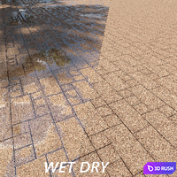 Paving Belpasso tile 00 HR 3D Model Corona