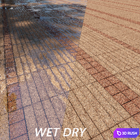Paving Belpasso Premio tile 09 HR 3D Model Corona