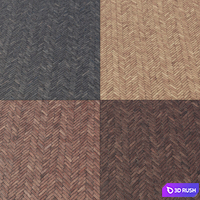 Brick paving slabs Type 5 3D Model Vray, Corona