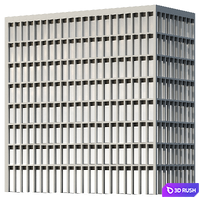 Parts of facades 3D Model Vray, Corona