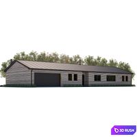 Building 3D Model Vray