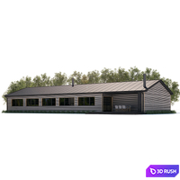 Building 3D Model Vray