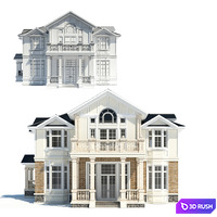 Cottage 3D Model Vray