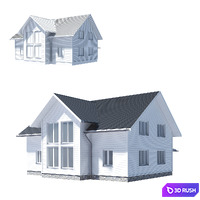 Cottage 3D Model Vray