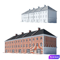Townhouse 3D Model Vray