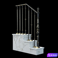 Grande Forge | Versailles 3D Model Vray
