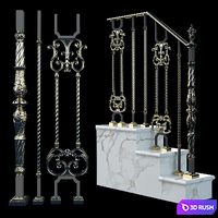 Grande Forge | Versailles 3D Model Vray
