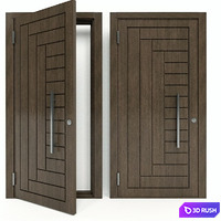 Door S5 3D Model Corona