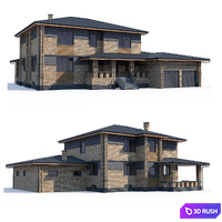 House V11 3D Model Vray