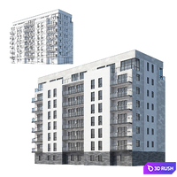 Building 3D Model Vray