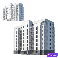 Building 3D Model Vray