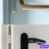 Fire doors from Novoferm Elite + 3D Model Corona