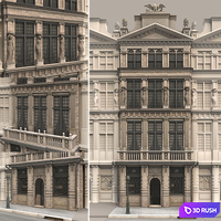 Facade 3D Model Corona