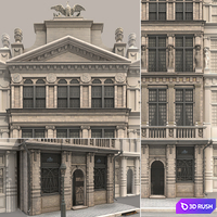 Facade 3D Model Corona