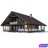 ABS House V9 3D Model Vray