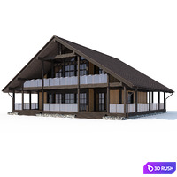 ABS House V9 3D Model Vray