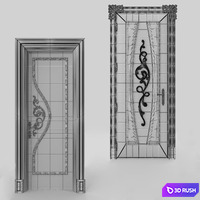 Door Incanto 3D Model Vray