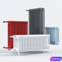 Radiator Cordivari 3D Model Vray